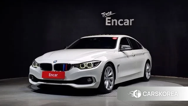 BMW 4 Series (F32) 2019 Белый из Кореи