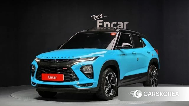 Chevrolet (GM Daewoo) Trailblazer 2020 Синий из Кореи