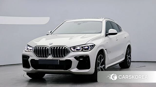 BMW X6 (G06) 2022 Белый из Кореи