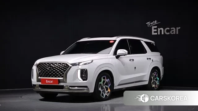 Hyundai Palisade 2022 Белый из Кореи