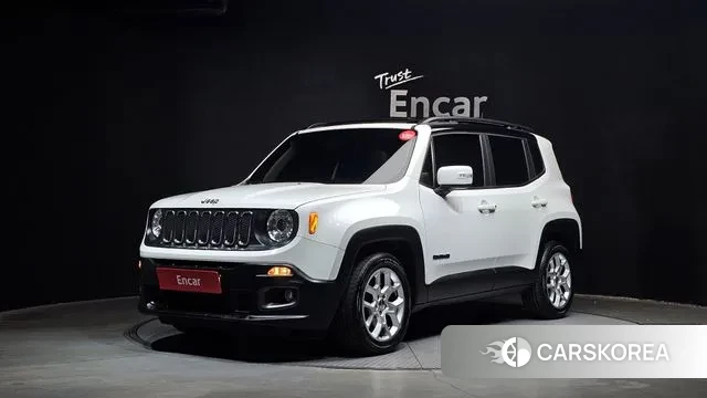 Jeep Renegade 2018 Белый из Кореи