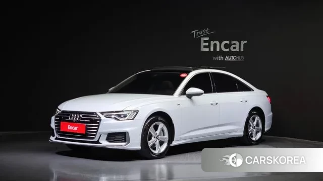 Audi A6 (C8) 2021 Белый из Кореи