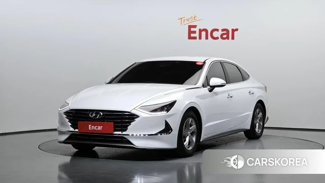 Hyundai Sonata (DN8) 2020 Белый из Кореи