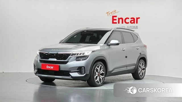 Kia Seltos 2022 Серебряный из Кореи