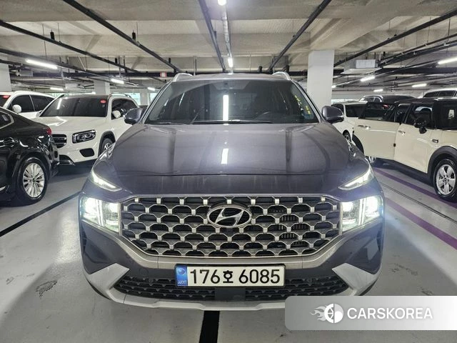 Hyundai The New Santa Fe 2022 Синий из Кореи