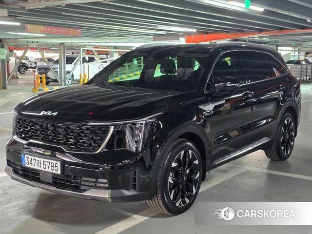 Kia The New Sorento 4th Generation 2023 Черный из Кореи