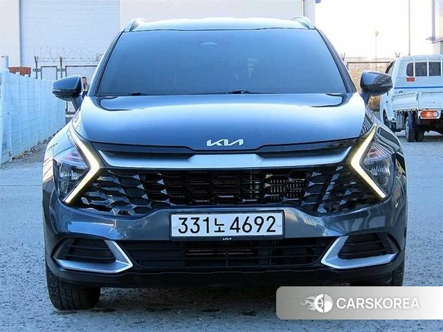 Kia Sportage 5th Generation Hybrid 2021 Синий из Кореи
