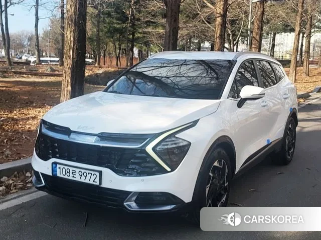 Kia Sportage 5th Generation 2021 Белый из Кореи
