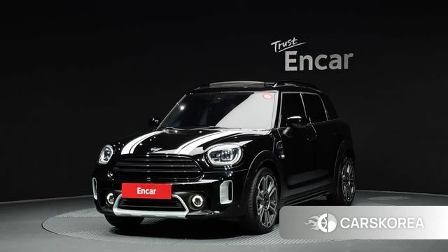 Mini Cooper Countryman 2021 Черный из Кореи