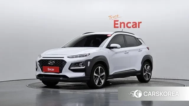 Hyundai Kona 2018 Белый из Кореи