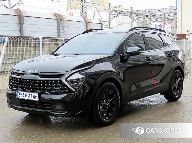 Kia Sportage 5th Generation Hybrid 2024 Черный из Кореи