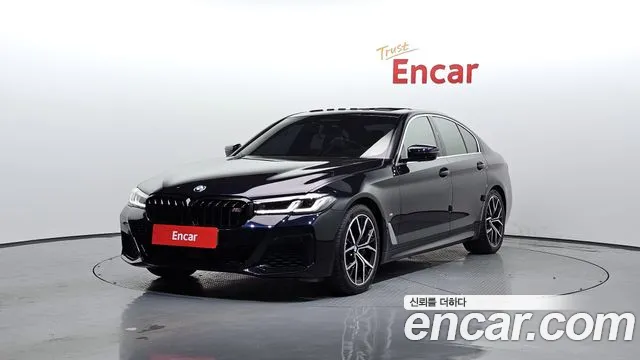 BMW 5 Series (G30) 2020 Черный из Кореи