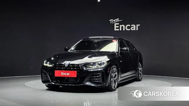 BMW i4 2023 Черный из Кореи