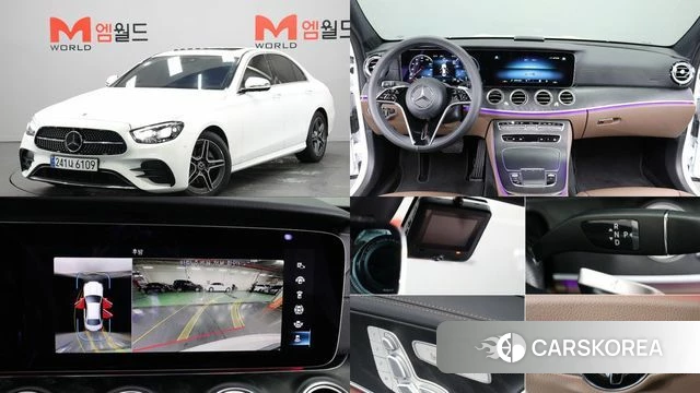Mercedes-Benz E-Class W213 2023 Белый из Кореи