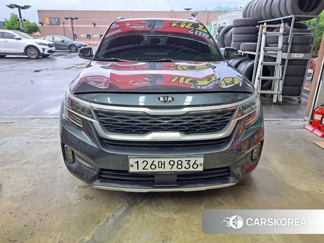 Kia Seltos 2019 Серый из Кореи