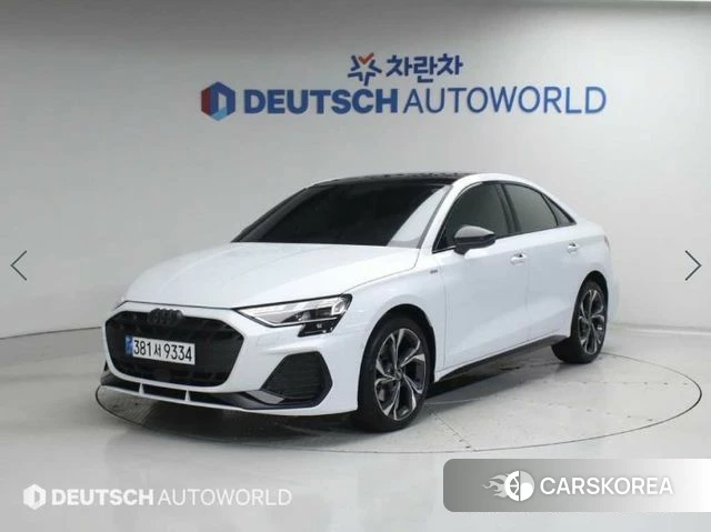 Audi A3 (8Y) 2025 Белый из Кореи