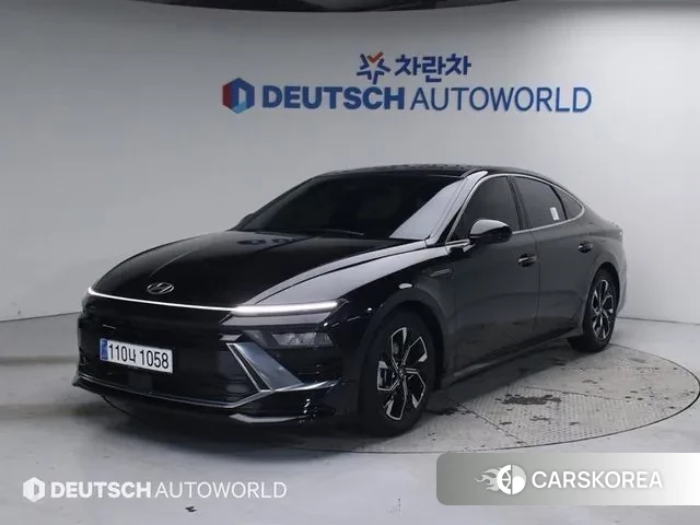 Hyundai Sonata D Edge (DN8) 2023 Черный из Кореи