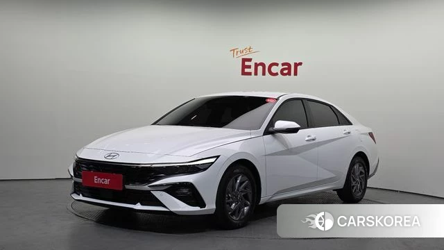 Hyundai The New Avante (CN7) 2025 Белый из Кореи