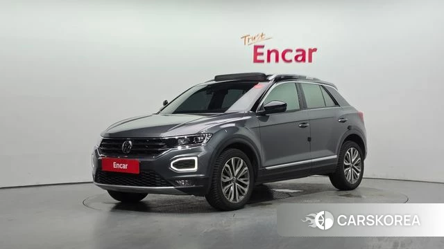 Volkswagen T-Roc 2022 Белый из Кореи