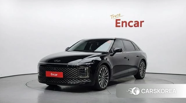 Hyundai Grandeur Hybrid (GN7) 2023 Черный из Кореи