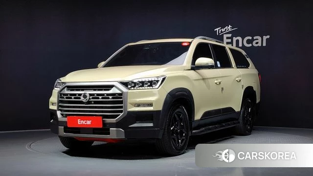 Ssangyong The New Rexton Sport 2023 Жемчужный цвет из Кореи