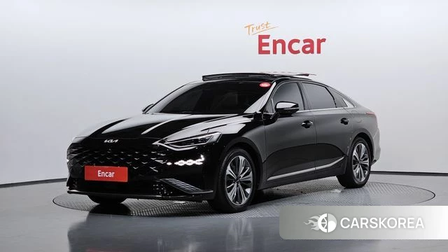 Kia K8 Hybrid 2021 Черный из Кореи