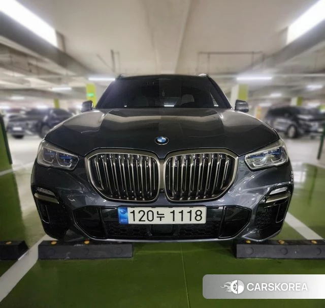 BMW X5 (G05) 2021 Синий из Кореи