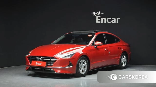 Hyundai Sonata (DN8) 2020 Красный из Кореи