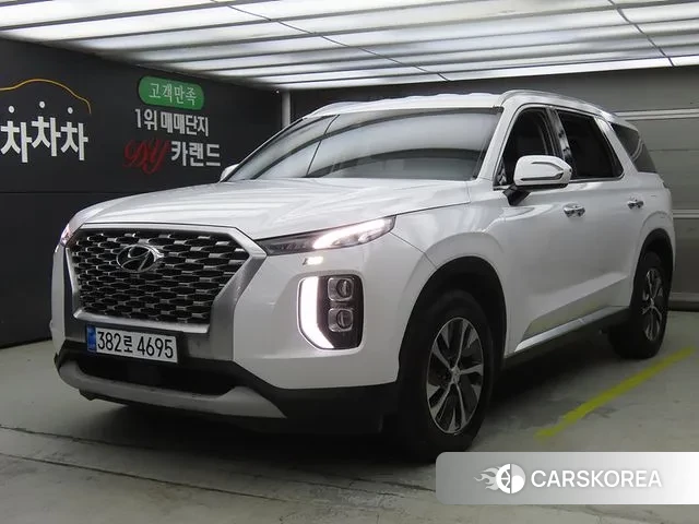 Hyundai Palisade 2021 Белый из Кореи