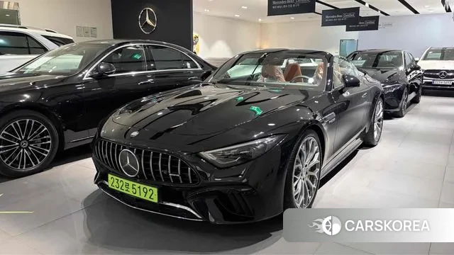 Mercedes-Benz SL-Class R232 2024 Черный из Кореи