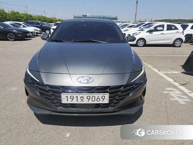 Hyundai Avante (CN7) 2022 Серый из Кореи