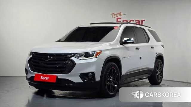 Chevrolet (GM Daewoo) Traverse 2021 Белый из Кореи