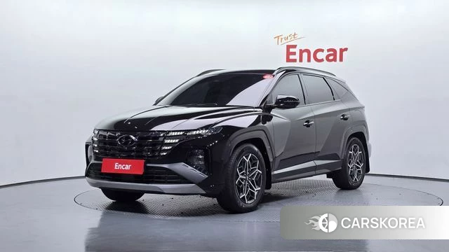 Hyundai Tucson Hybrid (NX4) 2022 Черный из Кореи