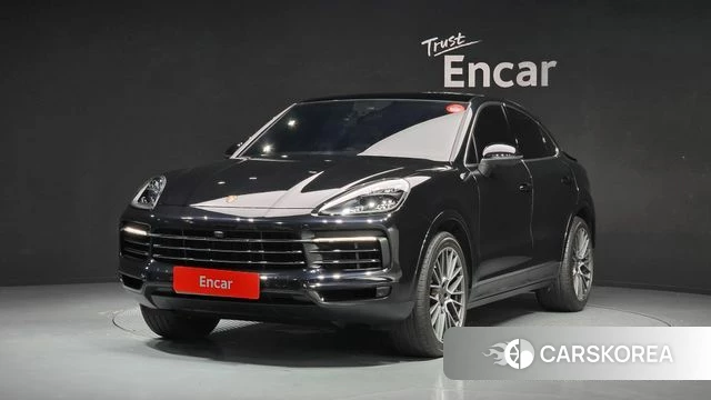 Porsche Cayenne (PO536) 2020 Синий из Кореи