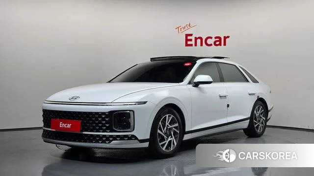 Hyundai Grandeur (GN7) 2023 Белый из Кореи
