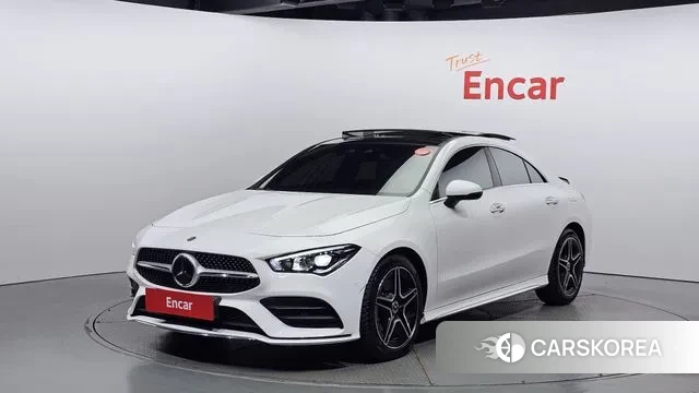 Mercedes-Benz CLA-Class C118 2022 Белый из Кореи