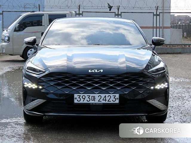 Kia K8 Hybrid 2021 Черный из Кореи
