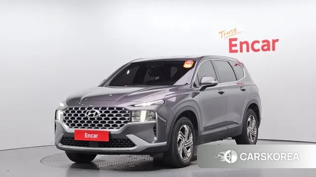 Hyundai The New Santa Fe 2021 Серый из Кореи