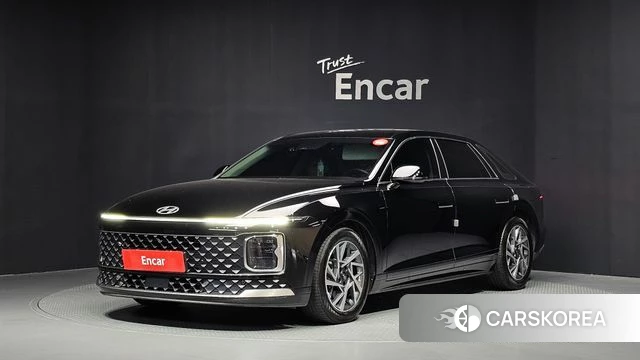 Hyundai Grandeur (GN7) 2023 Черный из Кореи
