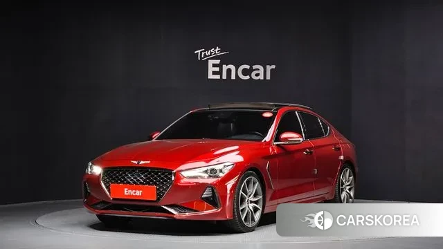 Genesis G70 2019 Красный из Кореи