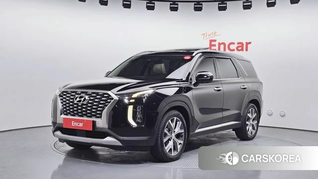 Hyundai Palisade 2022 Черный из Кореи