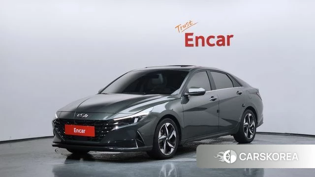 Hyundai Avante Hybrid (CN7) 2022 Серый из Кореи