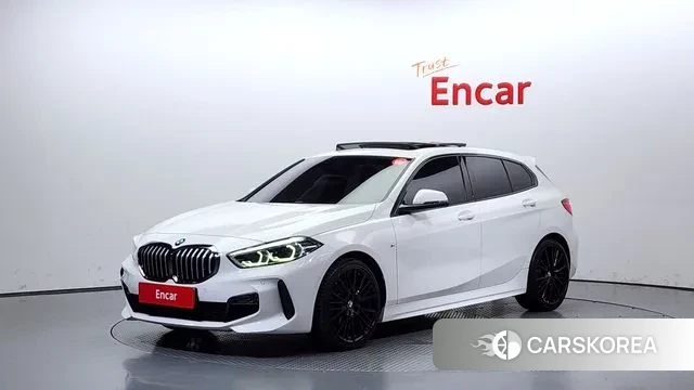 BMW 1 Series (F40) 2020 Белый из Кореи