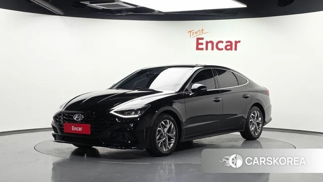 Hyundai Sonata (DN8) 2021 Черный из Кореи