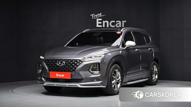 Hyundai Santa Fe TM 2018 Серый из Кореи