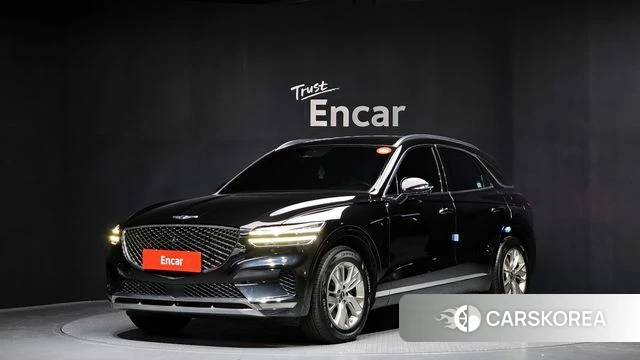 Genesis GV70 2021 Черный из Кореи