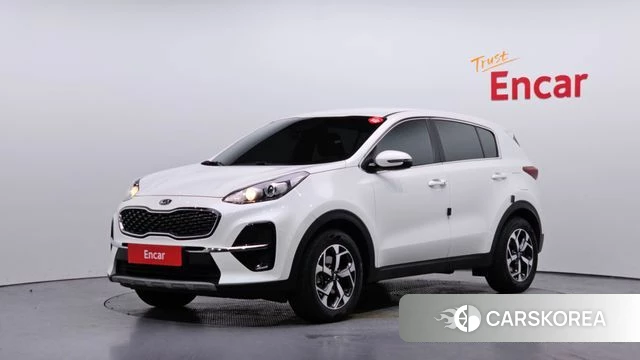 Kia Sportage The Bold 2021 Белый из Кореи