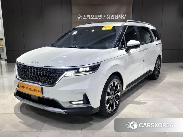 Kia Carnival 4th generation 2023 Белый из Кореи