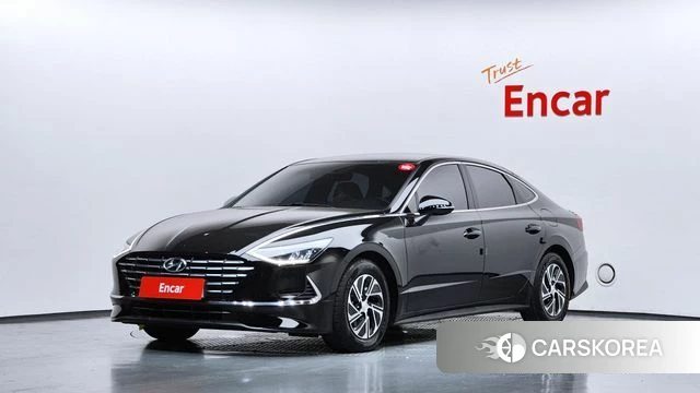 Hyundai Sonata Hybrid (DN8) 2023 Черный из Кореи