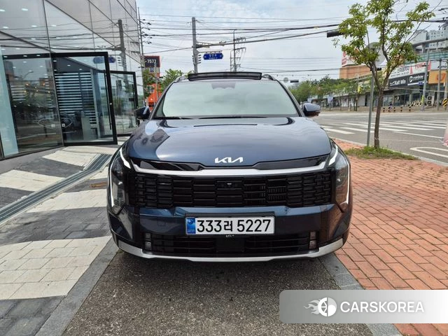 Kia The New Sportage 5th Generation 2025 Синий из Кореи